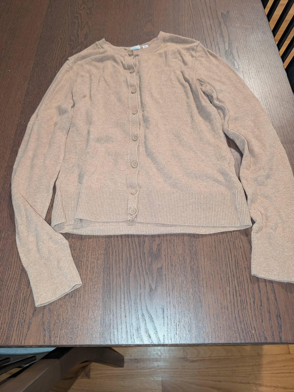 GAP Soft Beige Button-Up Women’s Cardigan